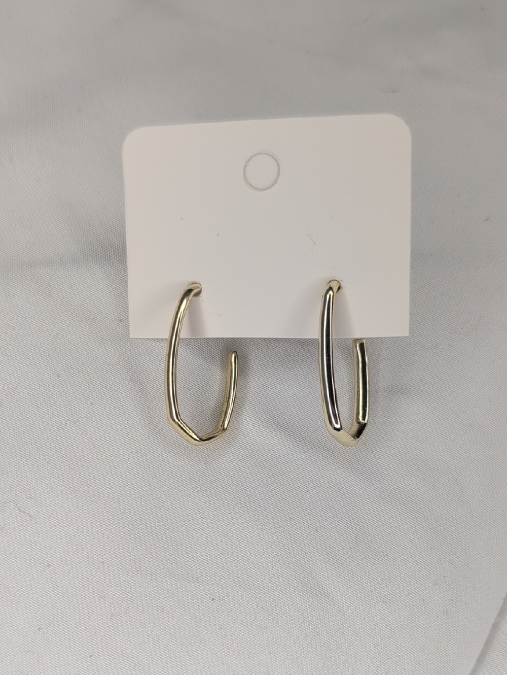 Kendra Scott Gold Angular Hoop Earrings - Gold